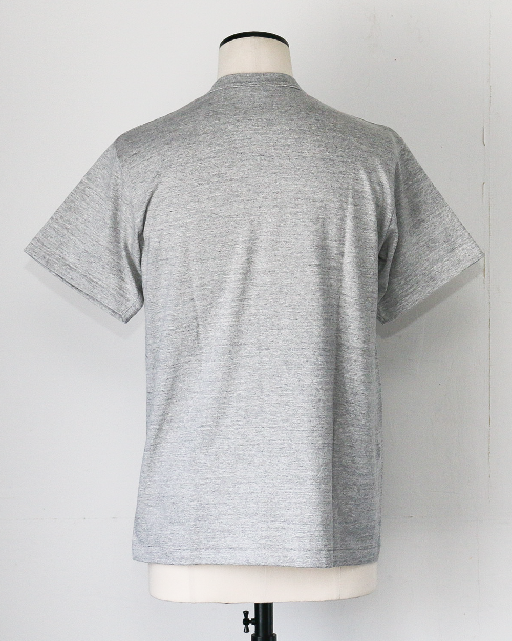 WAREHOUSE ウエアハウス Lot 4096 88/12 杢クルーネックT FT.HOOD Gray