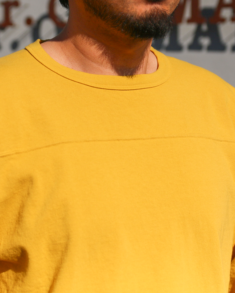 Unison Special ユニゾンスペシャル WELL JERSEY Foot ball Tee Yellow