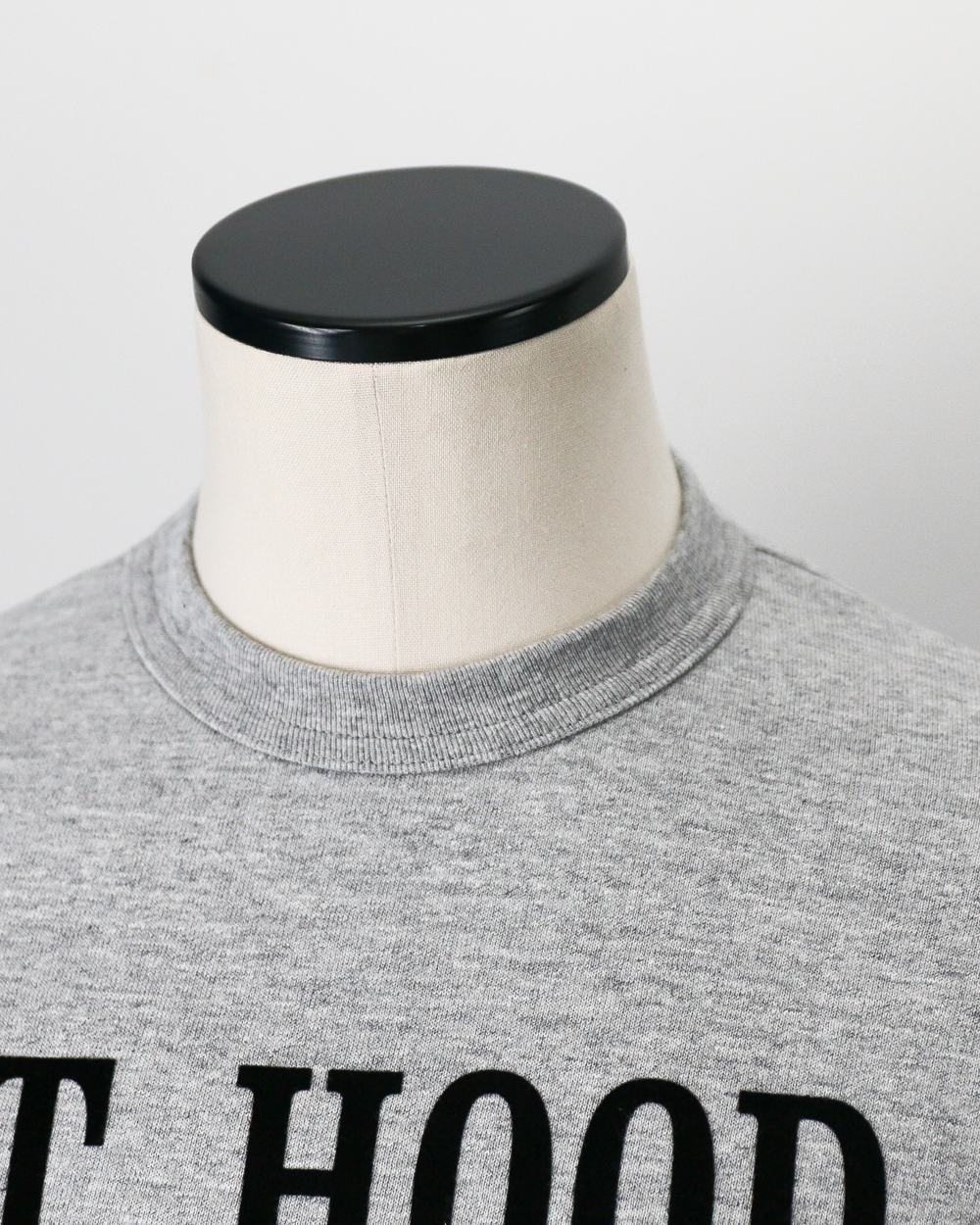 WAREHOUSE ウエアハウス Lot 4096 88/12 杢クルーネックT FT.HOOD Gray