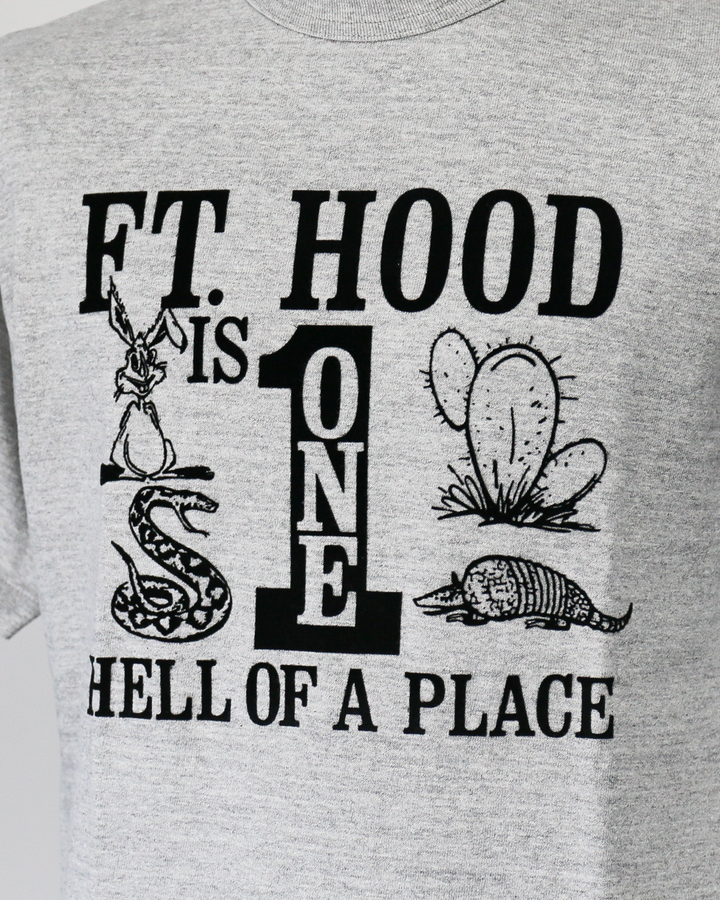 WAREHOUSE ウエアハウス Lot 4096 88/12 杢クルーネックT FT.HOOD Gray