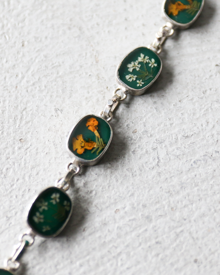 GUSTAVO FLOWER CHAIN BRACELET