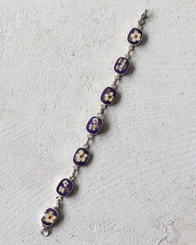 GUSTAVO FLOWER CHAIN BRACELET