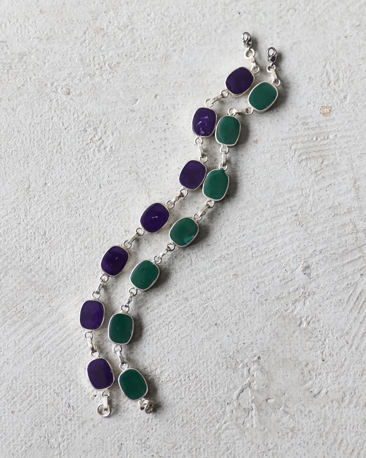 GUSTAVO FLOWER CHAIN BRACELET