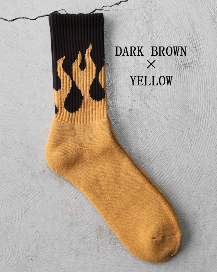 TONNY SOCKS トニーソックス 靴下 ファイヤーパターン