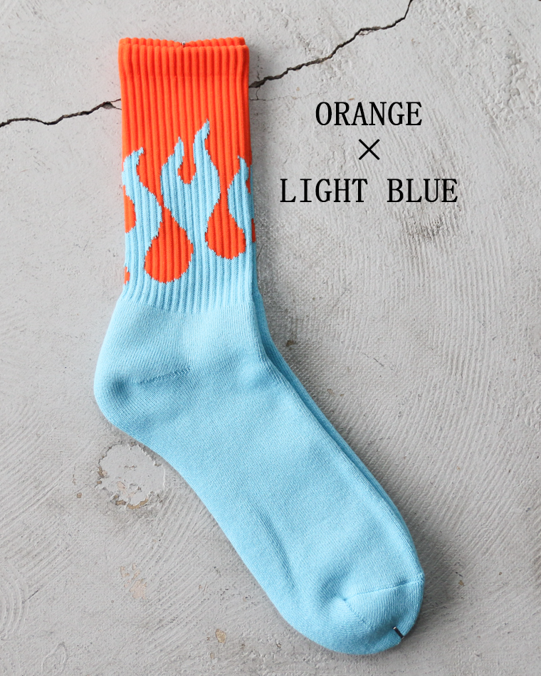 TONNY SOCKS トニーソックス 靴下 ファイヤーパターン