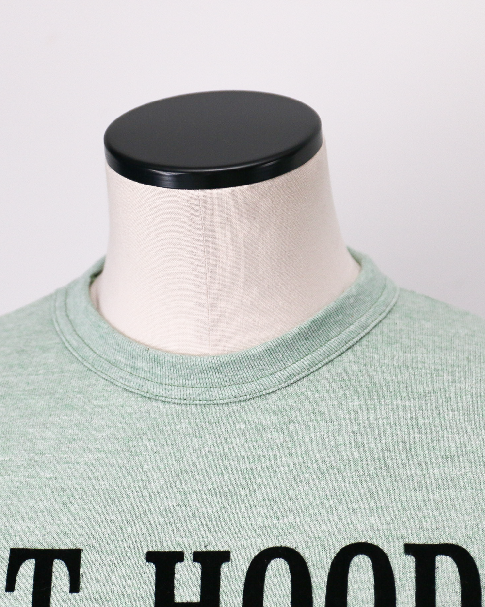 WAREHOUSE ウエアハウス Lot 4096 88/12 杢クルーネックT FT.HOOD Green