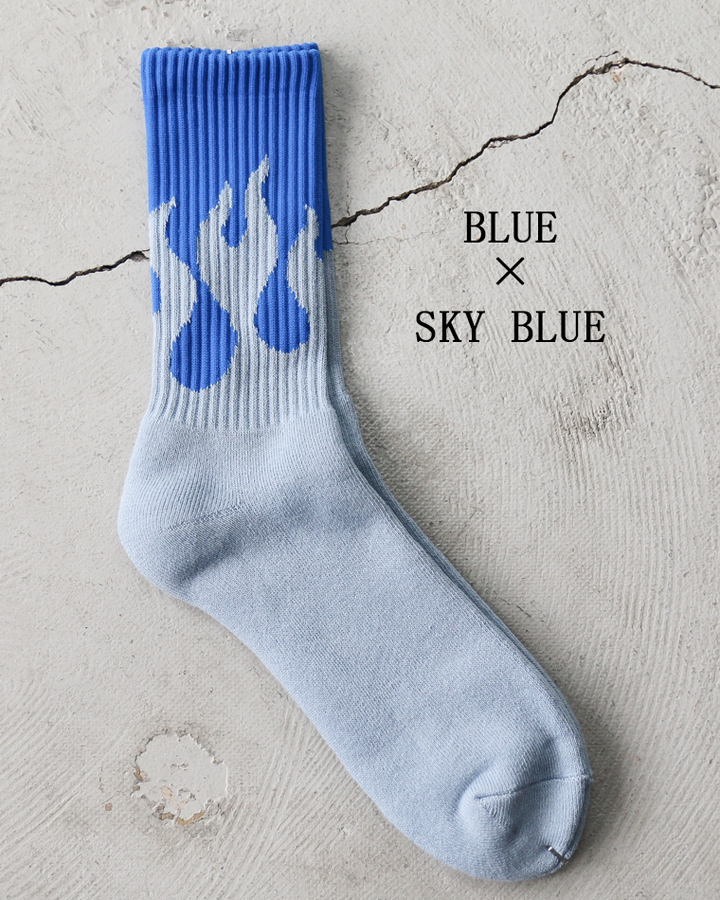 TONNY SOCKS トニーソックス 靴下 ファイヤーパターン