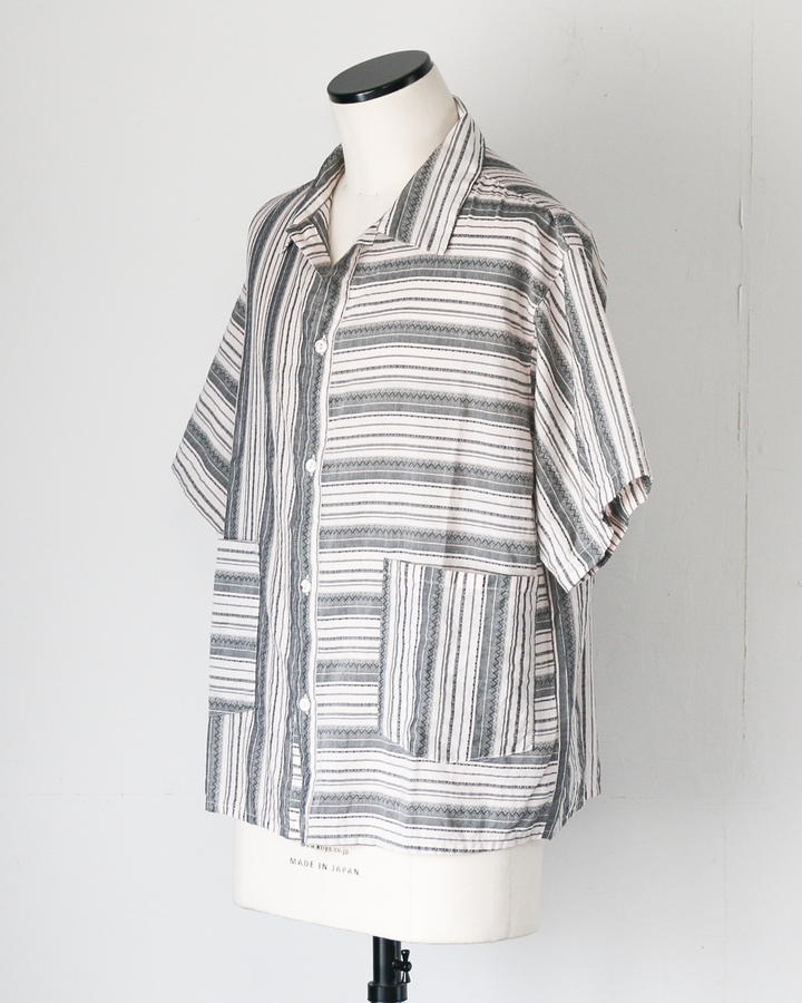 Nasngwam ナスングワム VICINITY S/S SHIRTS Black