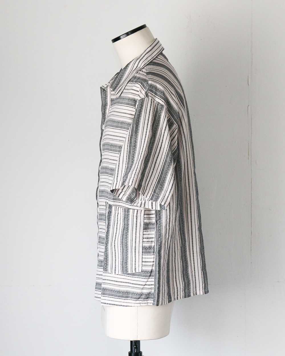 Nasngwam ナスングワム VICINITY S/S SHIRTS Black