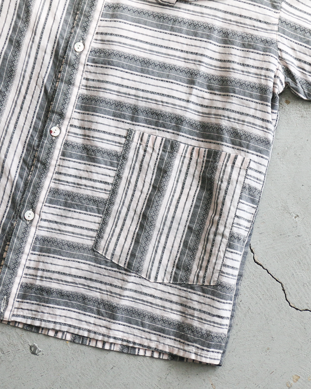 Nasngwam ナスングワム VICINITY S/S SHIRTS Black