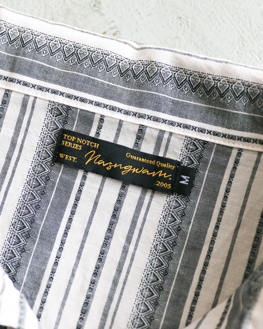 Nasngwam ナスングワム VICINITY S/S SHIRTS Black