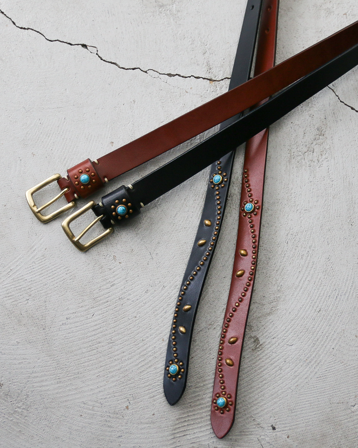 Nasngwam ナスングワム Studs Belt