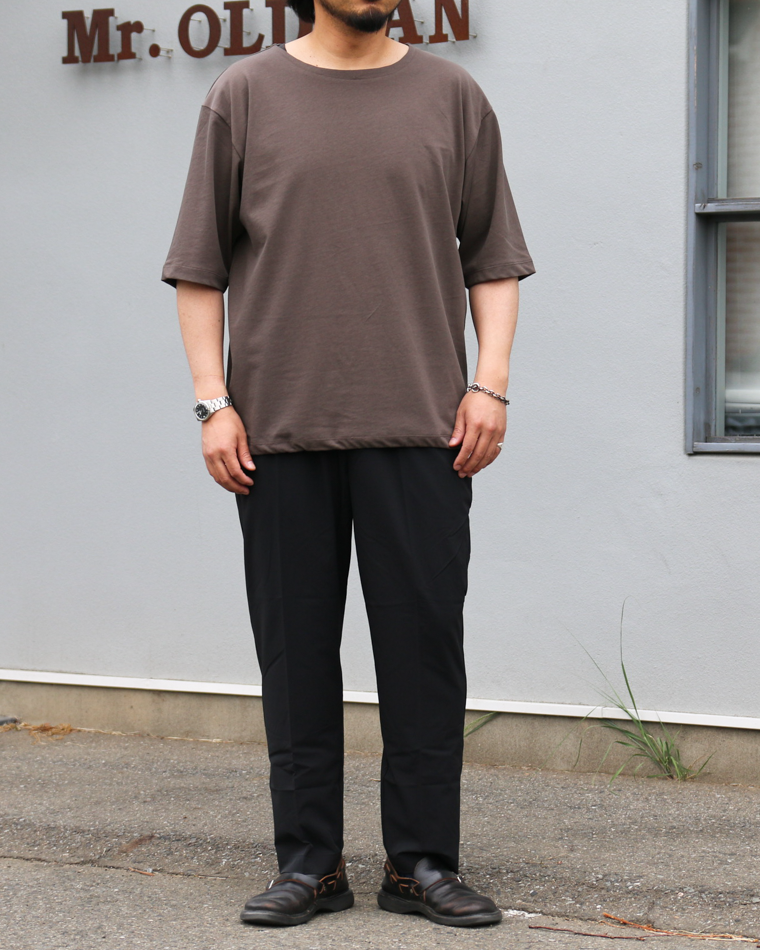 LAMOND VINTAGE TWIST DRAWSTRING BASQUE SHIRT Ash Brown