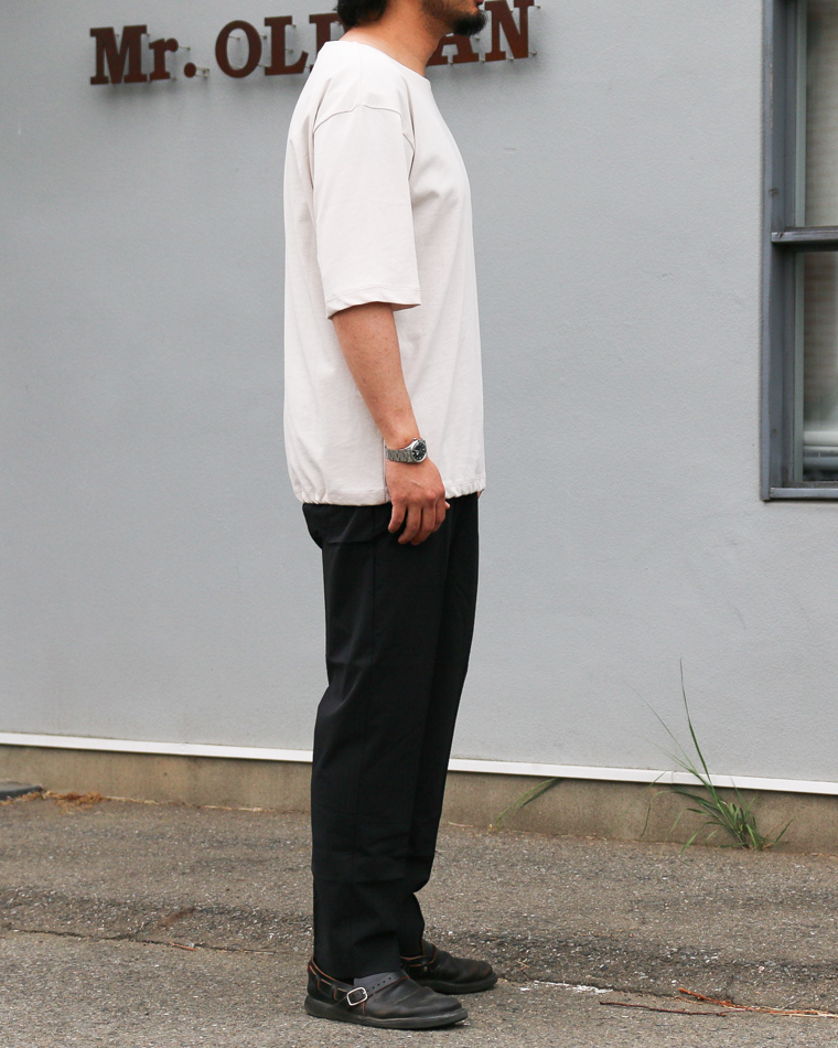 LAMOND VINTAGE TWIST DRAWSTRING BASQUE SHIRT Light Grey