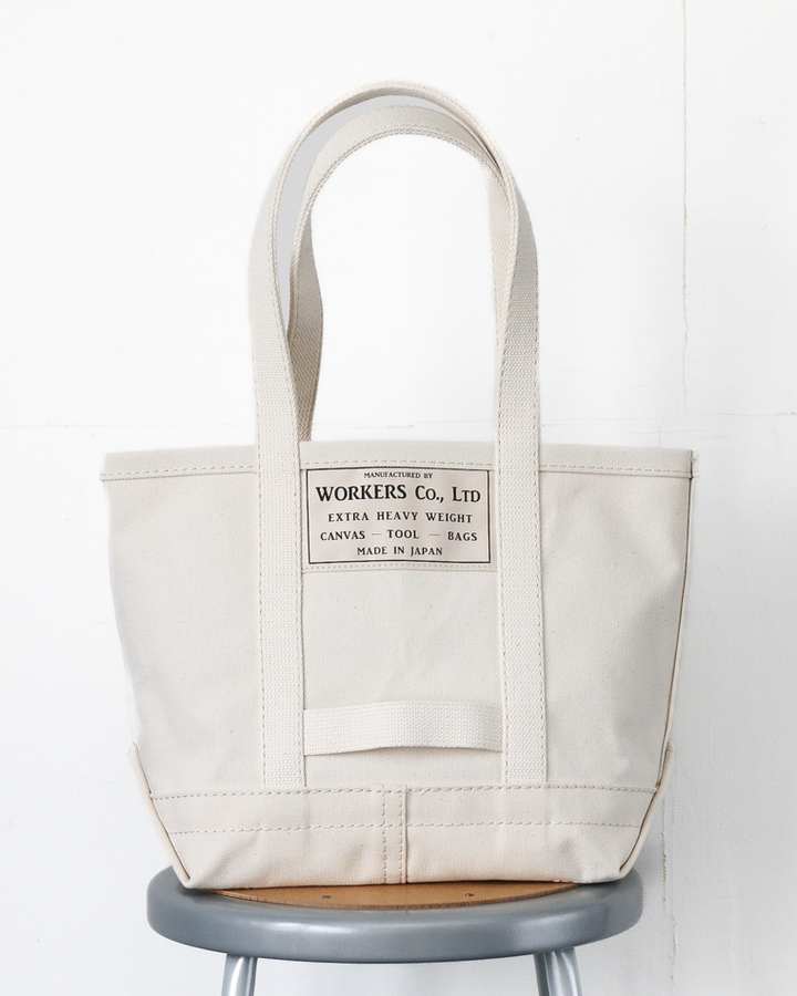 WORKERS Tool Bag, Medium-Long Handle,  Ecru × Ecru
