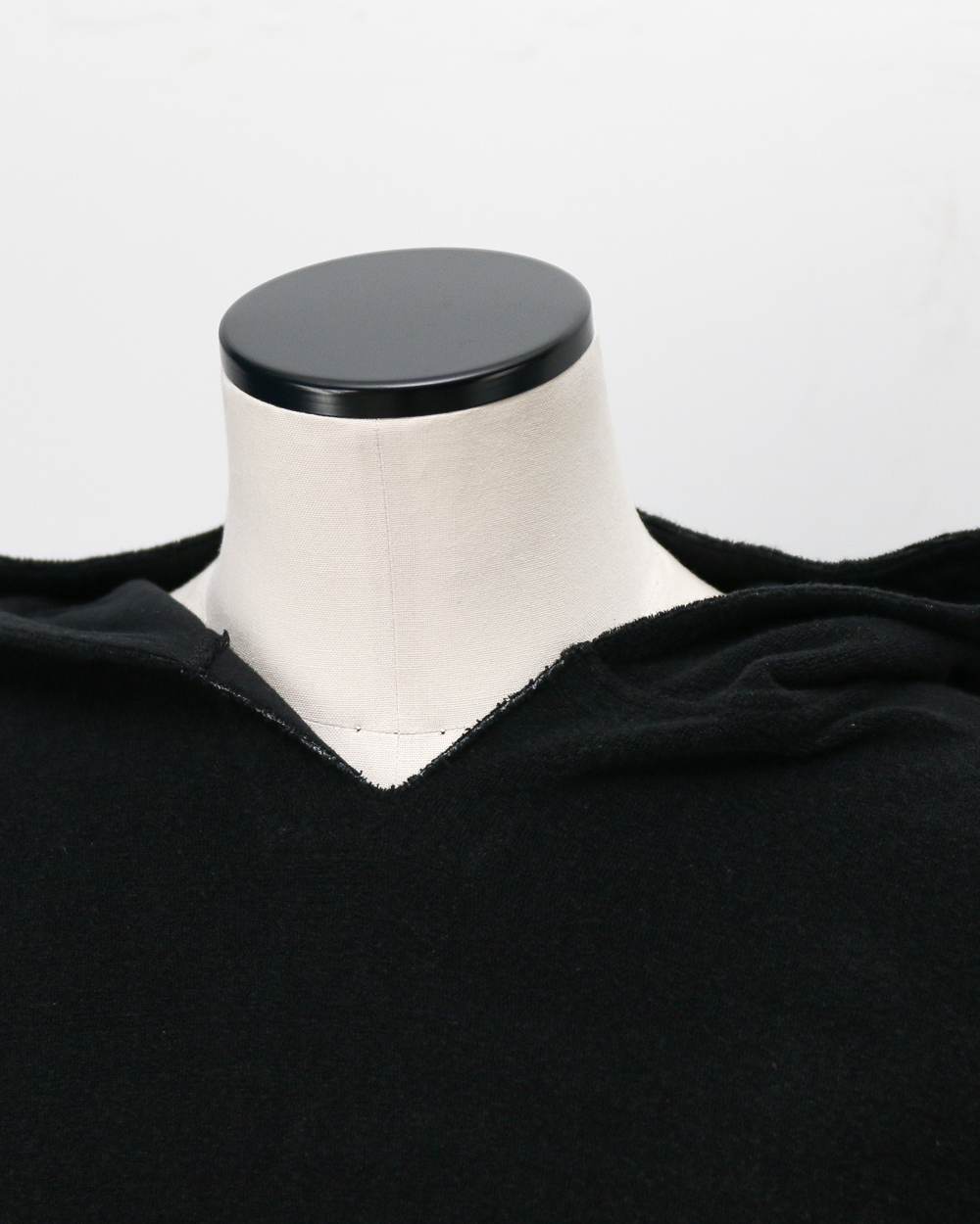 TURN ME ON ターンミーオン Raffi Pile 3/4-Sleeve Skipper Hoodie Black