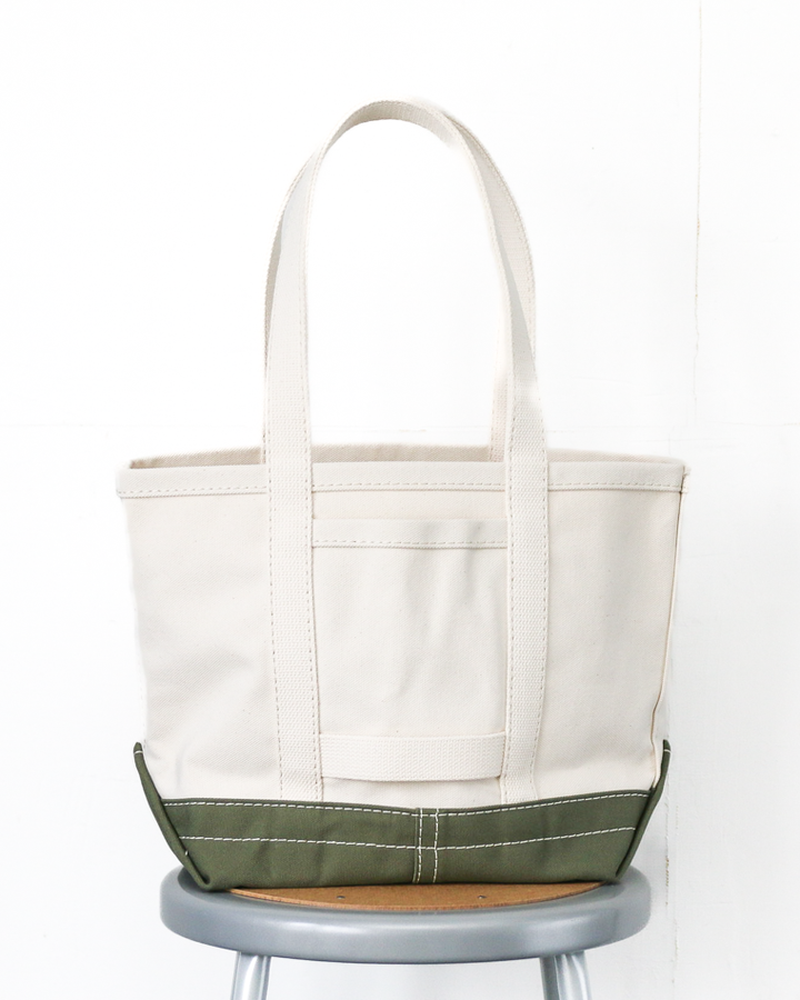 WORKERS Tool Bag, Medium-Long Handle, Ecru × Olive