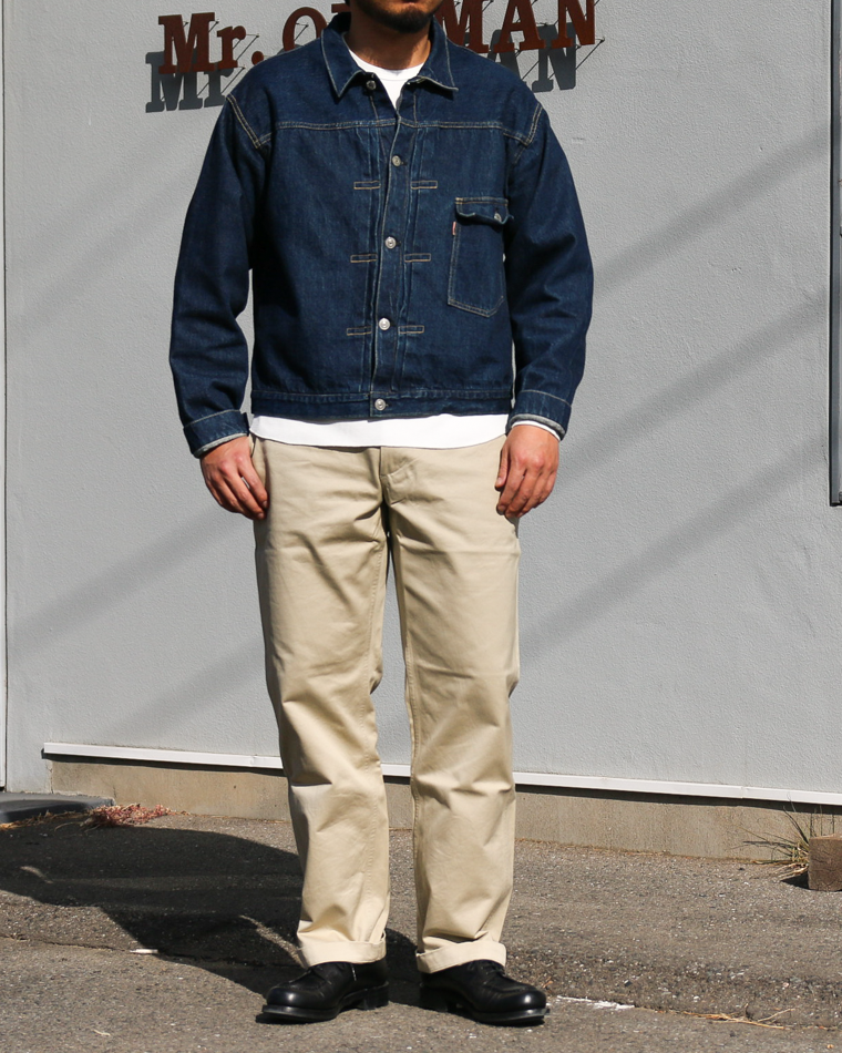 FOB factory エフオービーファクトリー F0514 NARROW U.S TROUSER Beige