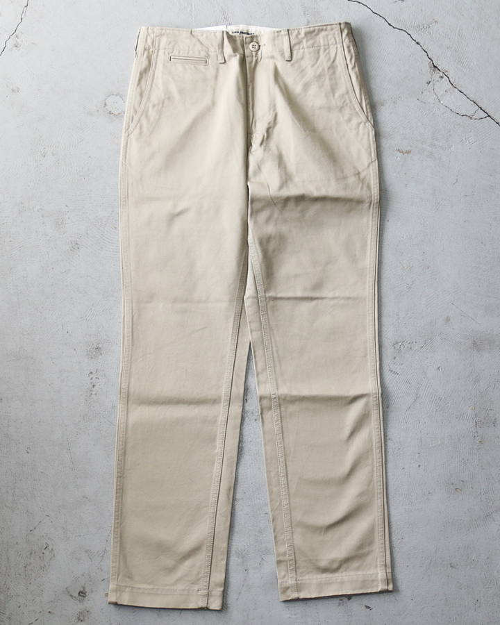 FOB factory エフオービーファクトリー F0514 NARROW U.S TROUSER Beige
