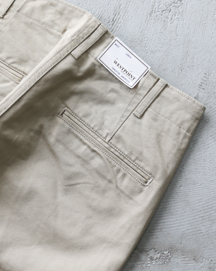 FOB factory エフオービーファクトリー F0514 NARROW U.S TROUSER Beige