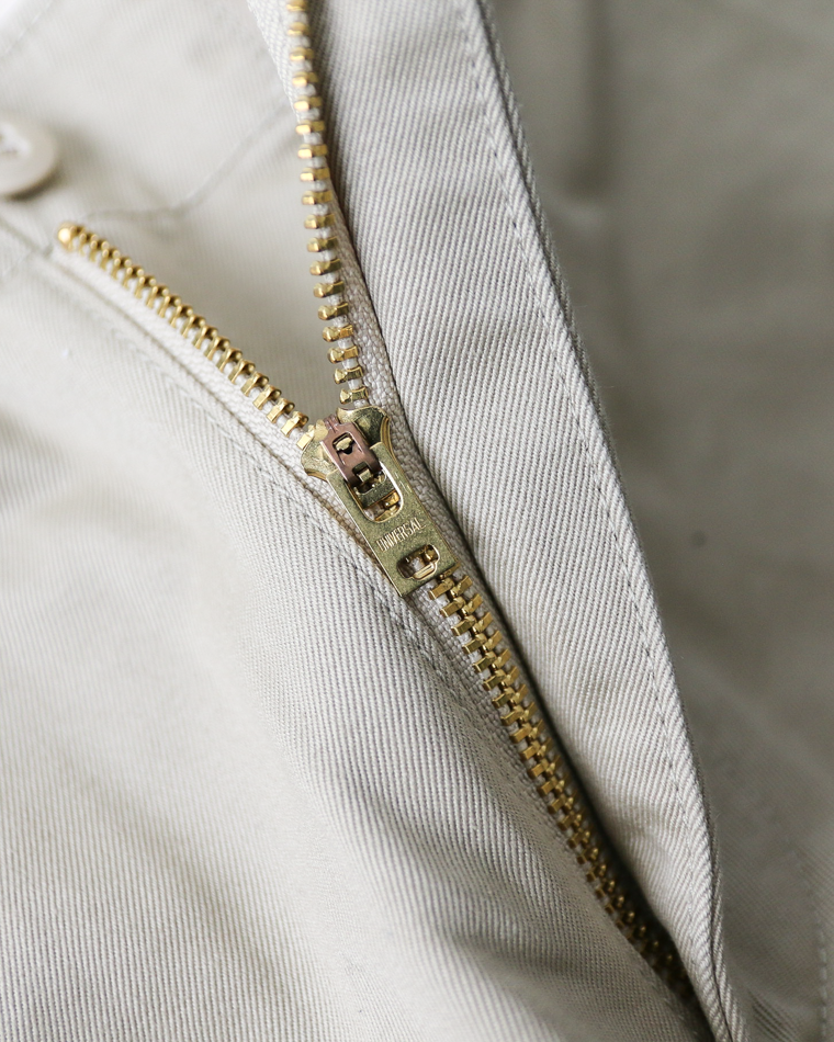 FOB factory エフオービーファクトリー F0514 NARROW U.S TROUSER Beige