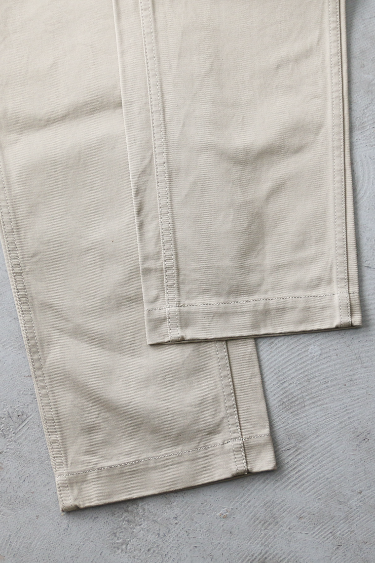 FOB factory エフオービーファクトリー F0514 NARROW U.S TROUSER Beige