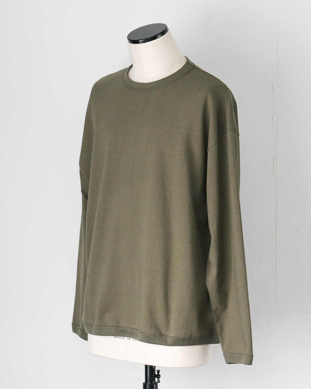 melple メイプル The American Ringer Tee, Khaki
