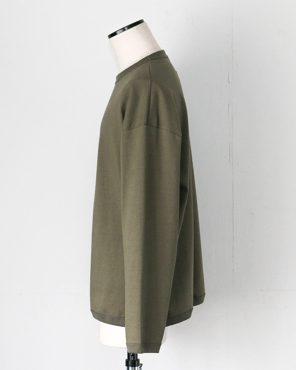melple メイプル The American Ringer Tee, Khaki