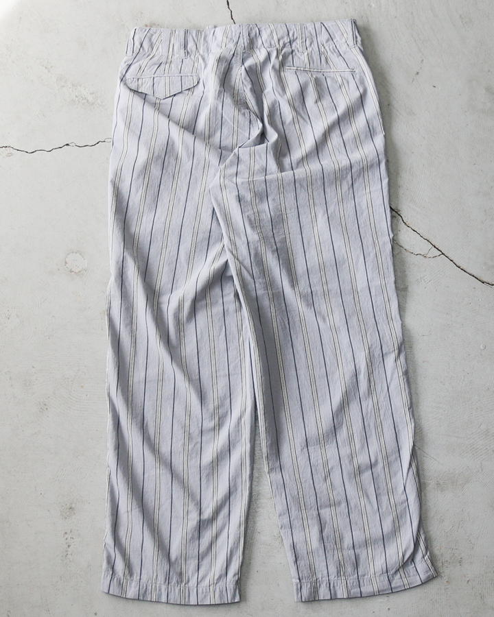 MASTER&amp;CO MC1672 Cotton Stripe Drawstring Pants Grey