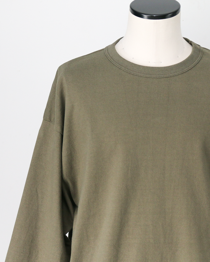 melple メイプル The American Ringer Tee, Khaki