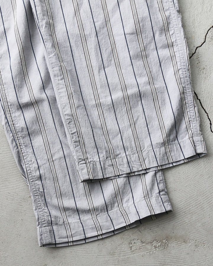 MASTER&amp;CO MC1672 Cotton Stripe Drawstring Pants Grey