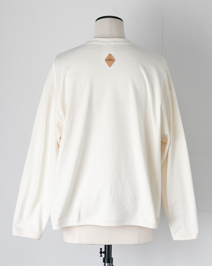 melple メイプル The American Ringer Tee, Natural