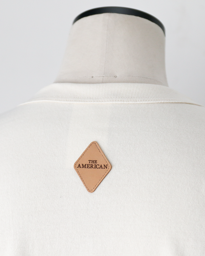 melple メイプル The American Ringer Tee, Natural