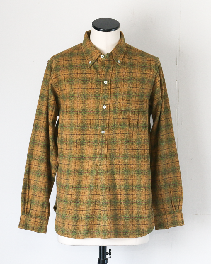 CORONA コロナ CS005 W.C.W SHIRT PULLOVER / Khaki × Green