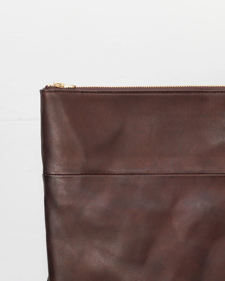 VASCO VS-245LS LEATHER NELSON 2WAY BAG SMALL Brown