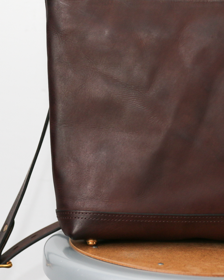 VASCO VS-245LS LEATHER NELSON 2WAY BAG SMALL Brown