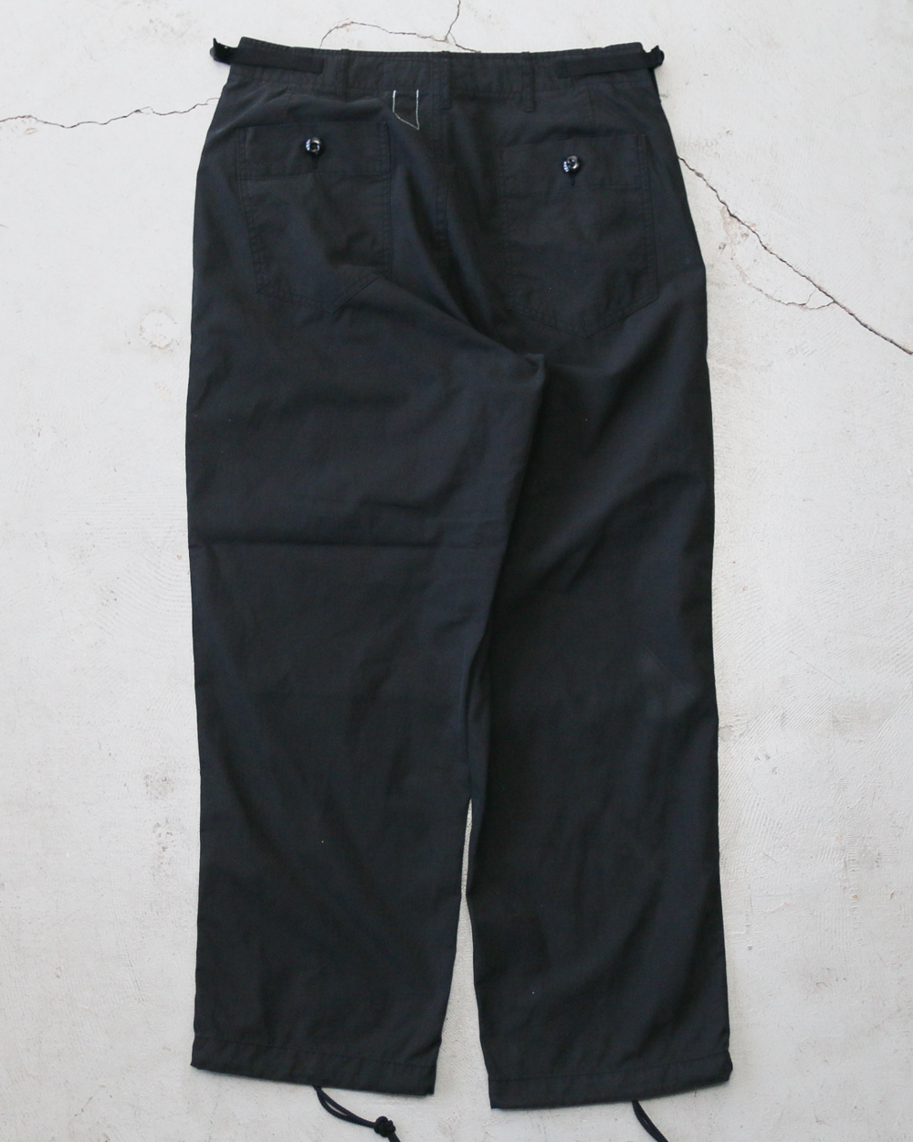 CORONA コロナ FATIGUE SLACKS FP005 AGGRESSOR SLACKS Cotton Ripstop Biowash Black