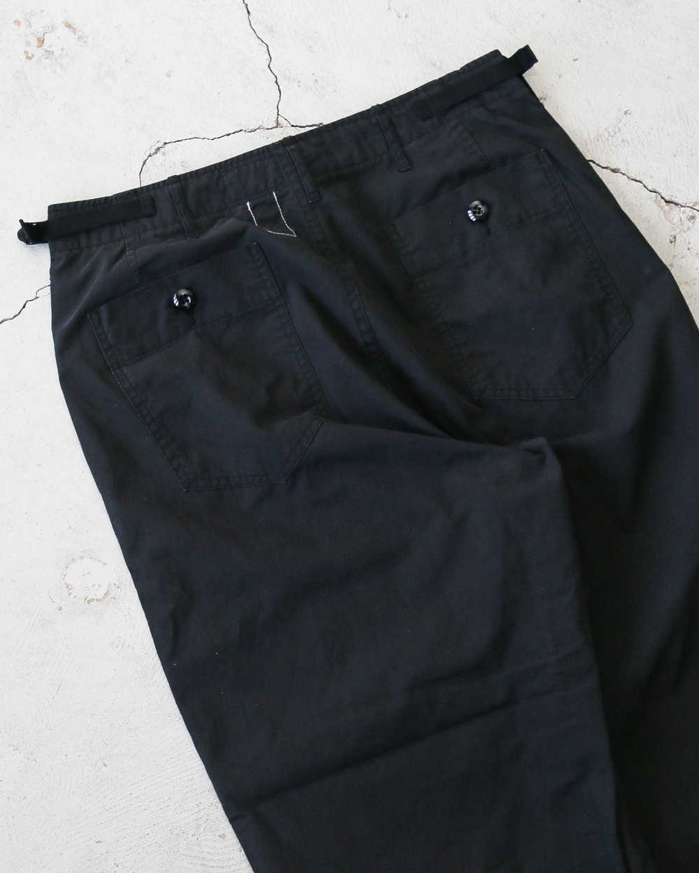 CORONA コロナ FATIGUE SLACKS FP005 AGGRESSOR SLACKS Cotton Ripstop Biowash Black