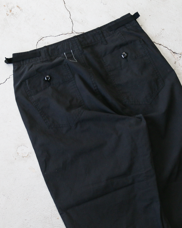 CORONA コロナ FATIGUE SLACKS FP005 AGGRESSOR SLACKS Cotton Ripstop Biowash Black
