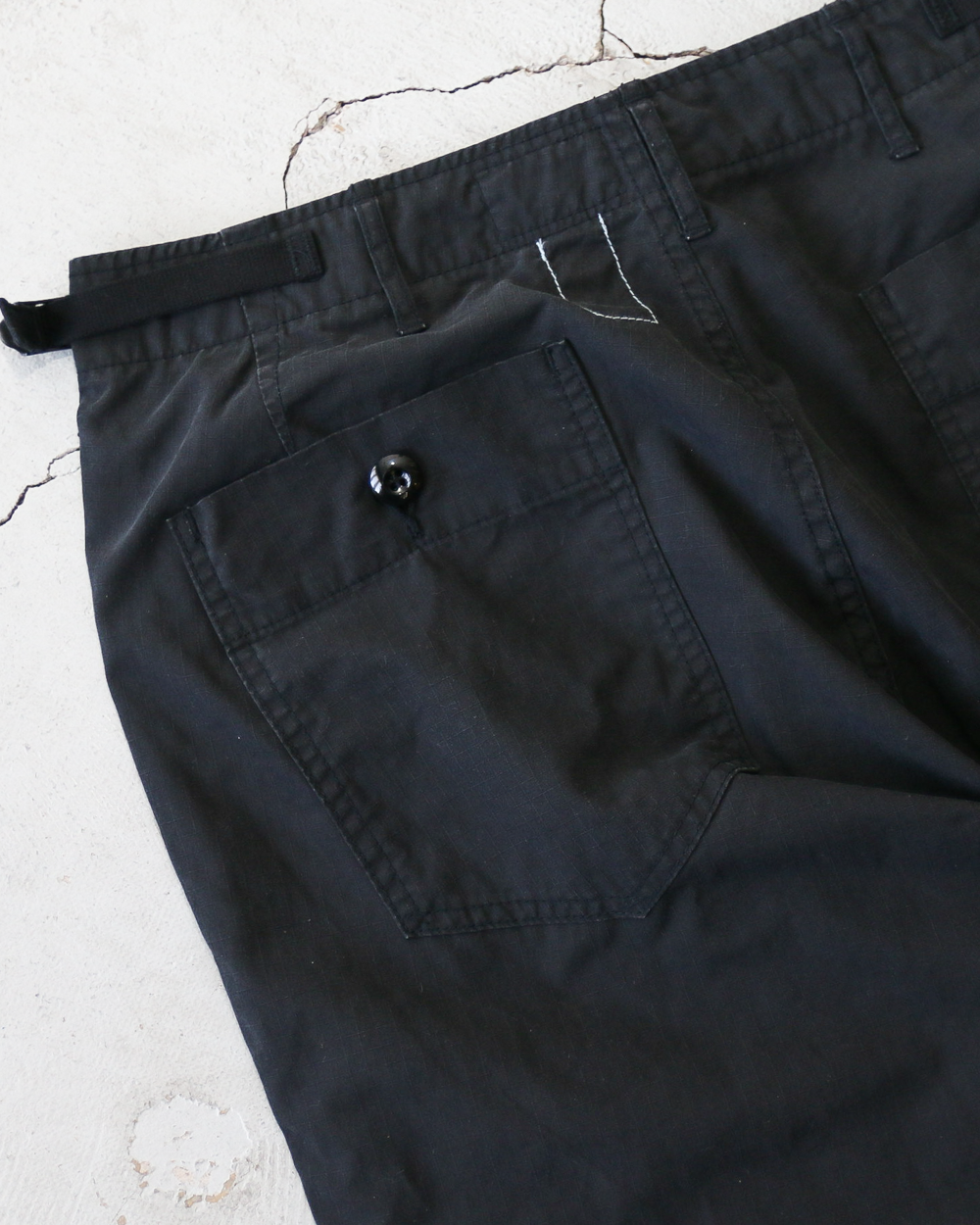 CORONA コロナ FATIGUE SLACKS FP005 AGGRESSOR SLACKS Cotton Ripstop Biowash Black