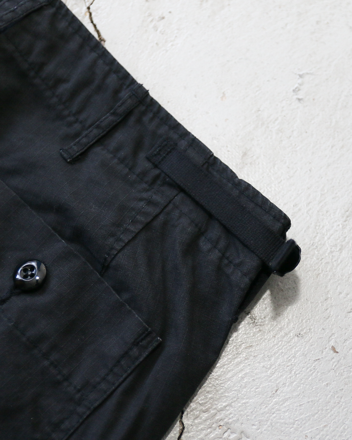 CORONA コロナ FATIGUE SLACKS FP005 AGGRESSOR SLACKS Cotton Ripstop Biowash Black