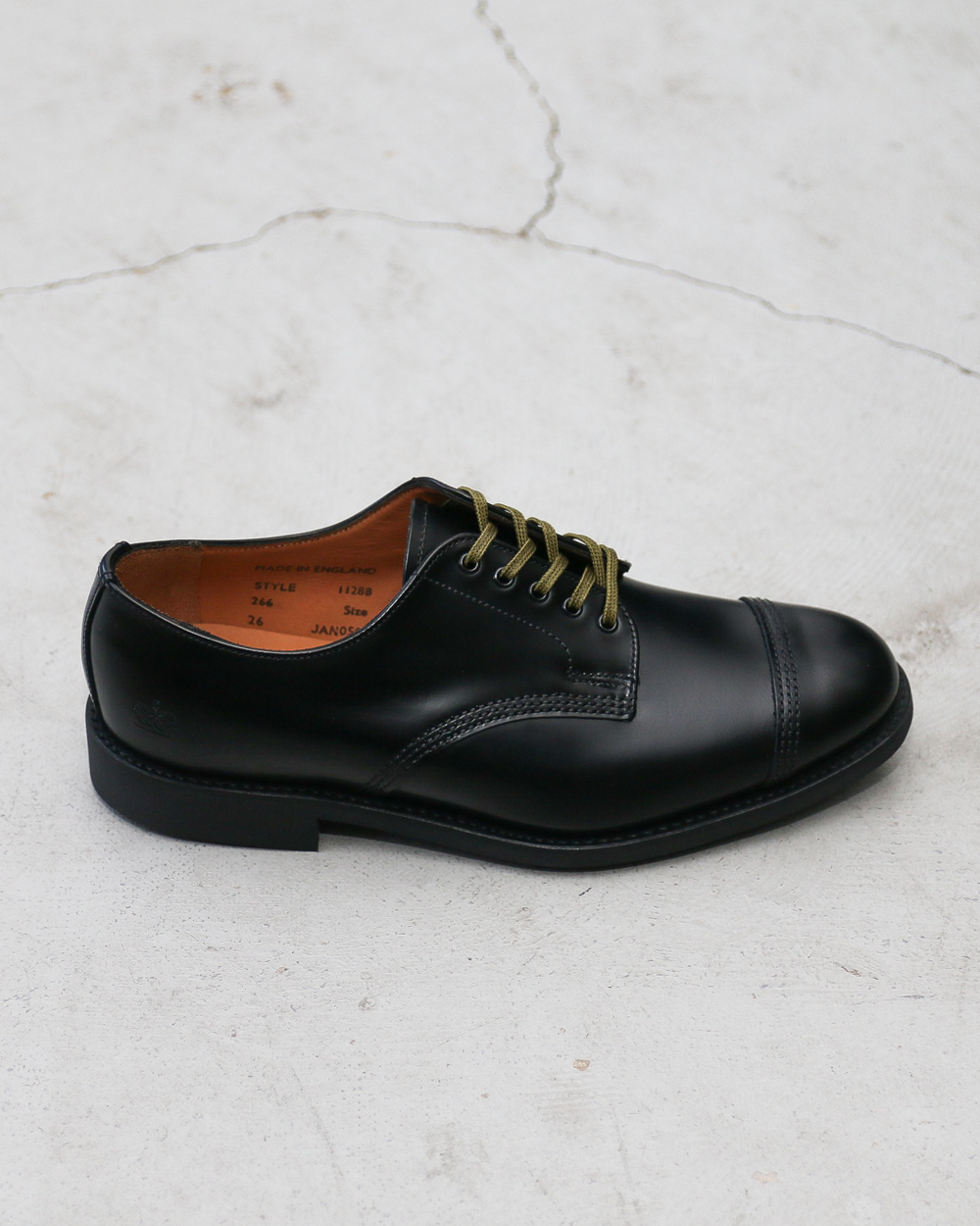 SANDERS サンダース 1128B MILITARY DERBY SHOE
