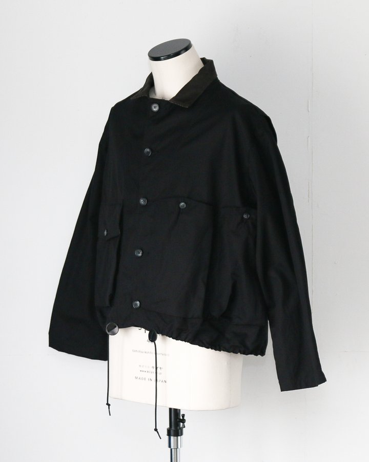 another 20th century アナザートゥエンティースセンチュリー River Runs Jacket - C/RIPSTOP Black