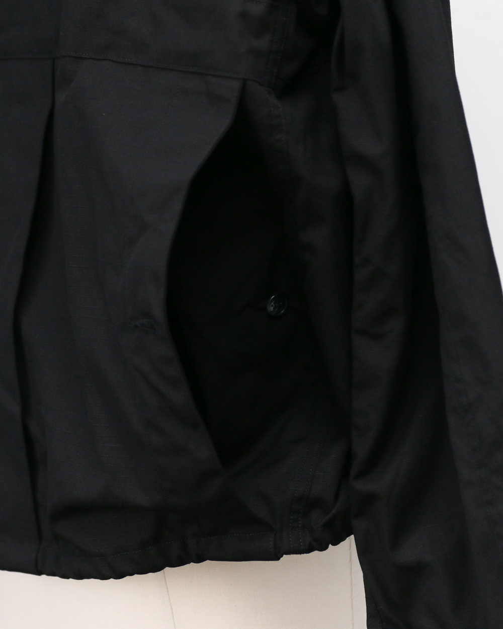 another 20th century アナザートゥエンティースセンチュリー River Runs Jacket - C/RIPSTOP Black