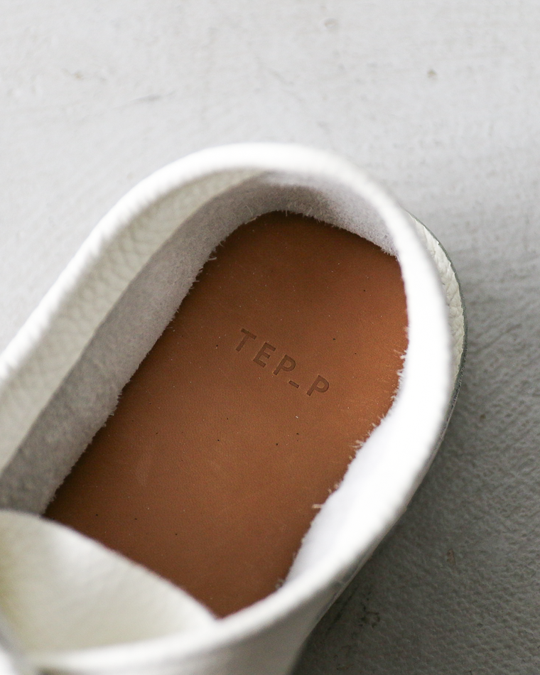 TEP_P テップ CSMD001 Moccasin Shoes White