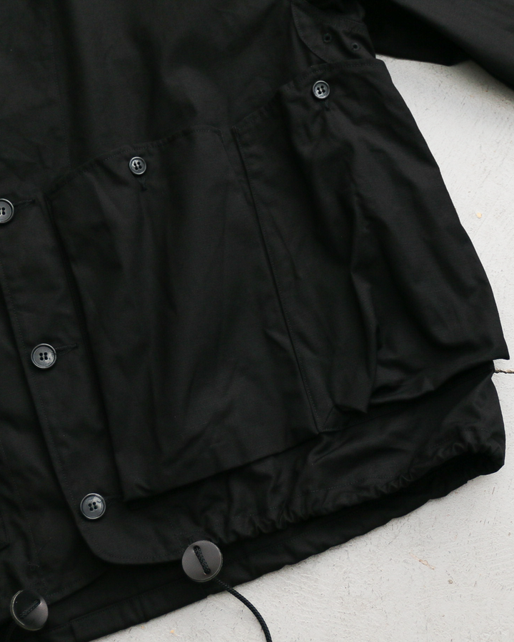 another 20th century アナザートゥエンティースセンチュリー River Runs Jacket - C/RIPSTOP Black
