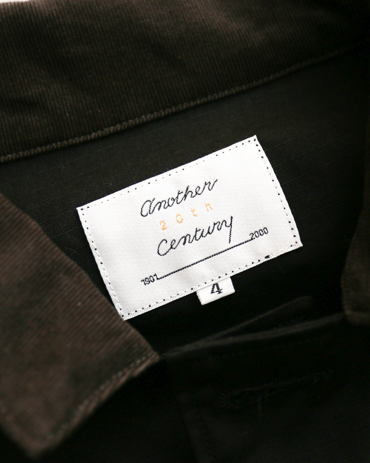 another 20th century アナザートゥエンティースセンチュリー River Runs Jacket - C/RIPSTOP Black