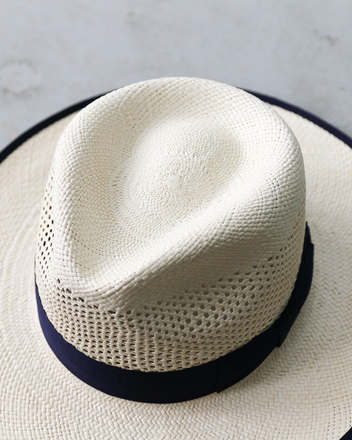 STETSON SE584 FLAT LACE PANAMA White