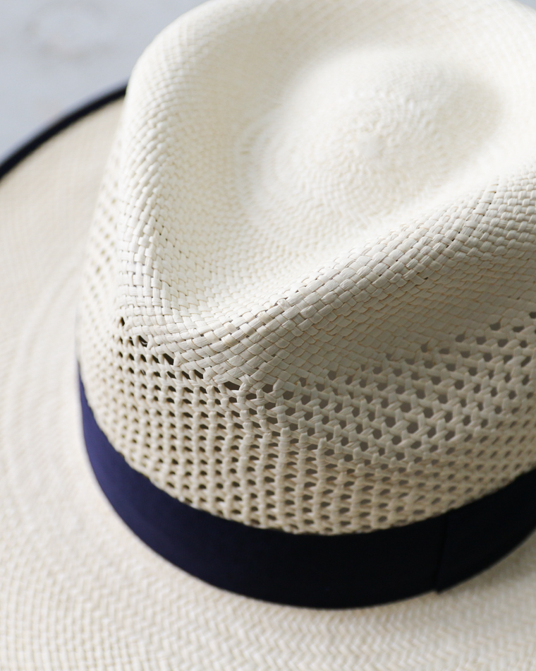 STETSON SE584 FLAT LACE PANAMA White