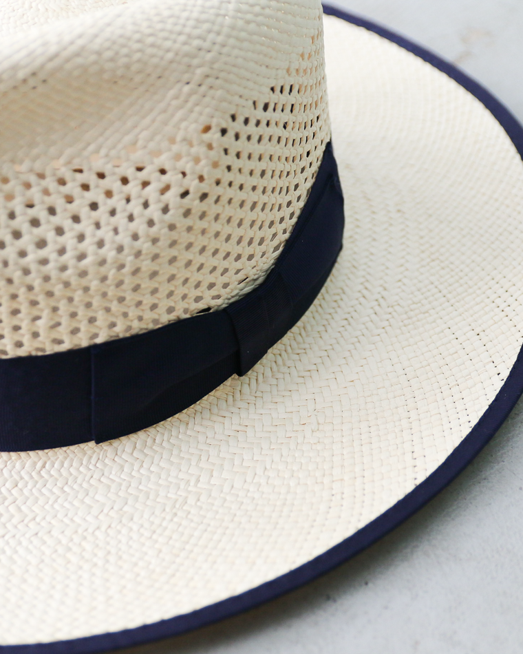 STETSON SE584 FLAT LACE PANAMA White